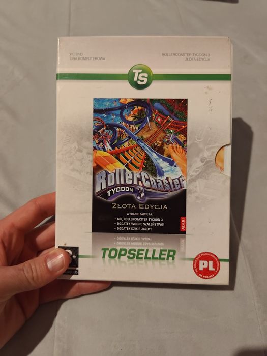 Gra na PC "RolleCoaster Tycoon 3 Złota Edycja"