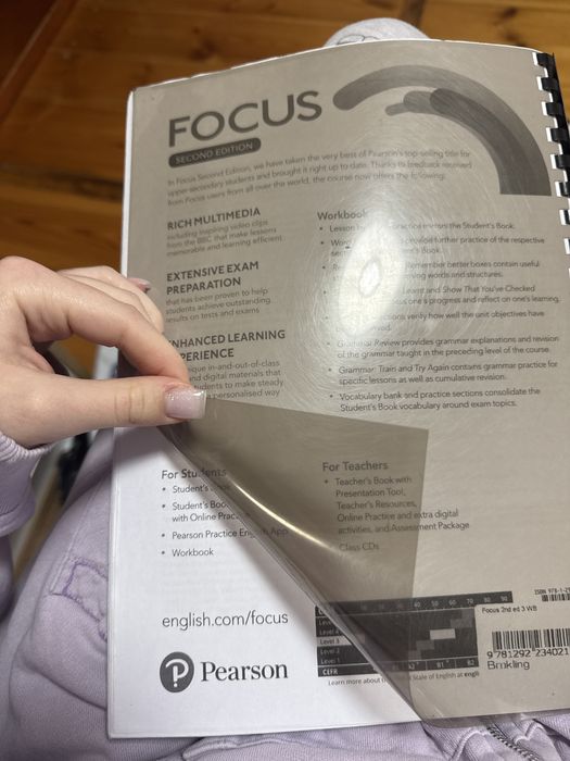 Focus 3 workbook. Second edition. Роздруківка.