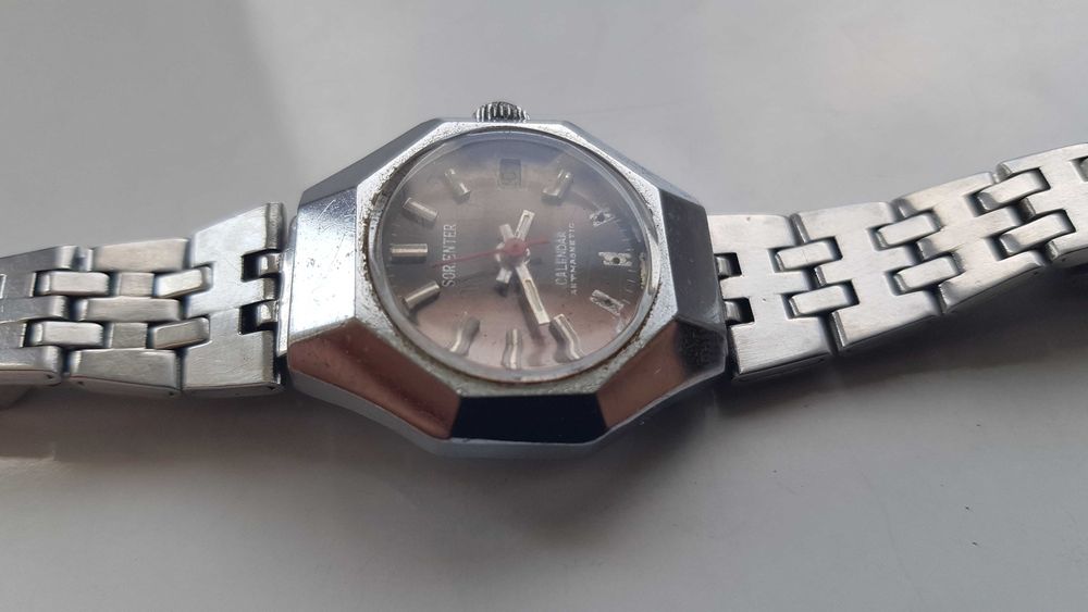 Zegarek nareczny Sorienter calendar antimagnetic datownik bransoleta damski meski unisex sr 27,5mm