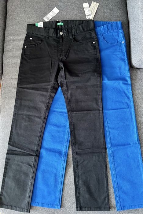 Spodnie dziecięce Benetton 2XL Slim 160 cm