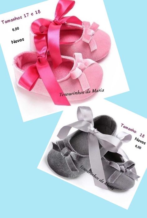 Calçado para ebe novo desde 4,00