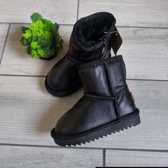 Шкіряні уги itts, уги із натуральної шкіри, уги натуралки, кожаные угг