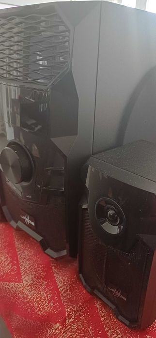 Colunas Som PC HAMA Gaming Sound System "uRage SoundZ 2.1 Revolution"