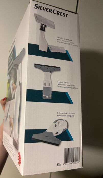 SILVERCREST® Akumulatorowa myjka do okien SFR 3.7 D6