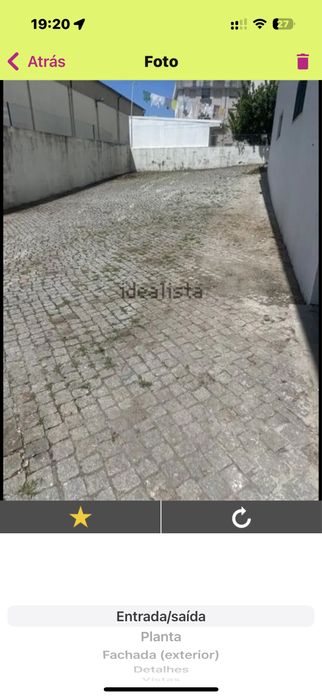 Lugar garagem areosa perto da igreja com commando equipado camaras