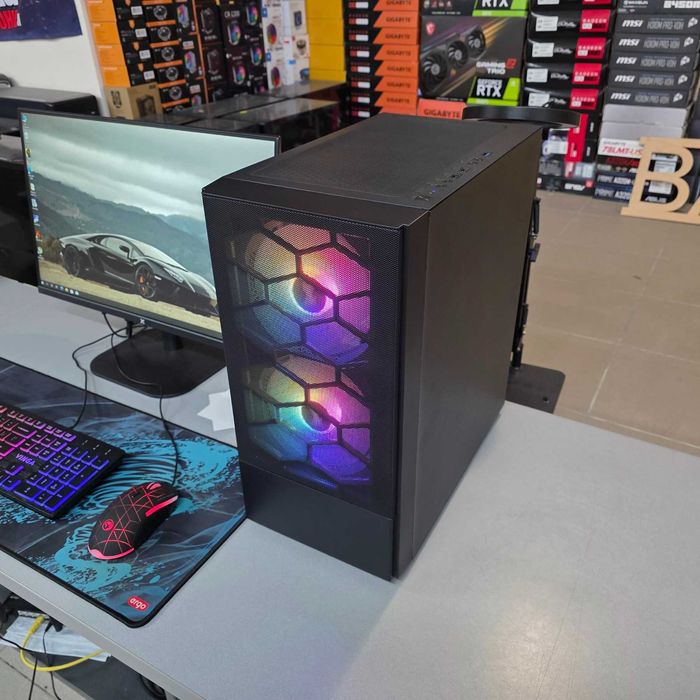 Компютер Новий Ryzen 5 3600 PRO, 16GB DDR4, Sapphire RX 580, SSD 480GB