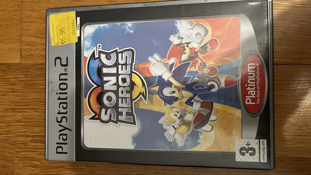 Sonic Heroes para PlayStation 2