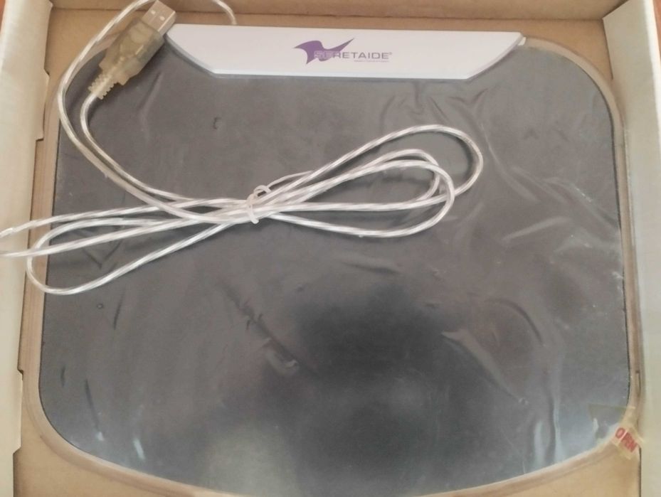 Tapete retroiluminado para rato