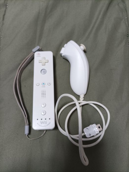 Conjunto de comando e nunchuck wii64172196596099120