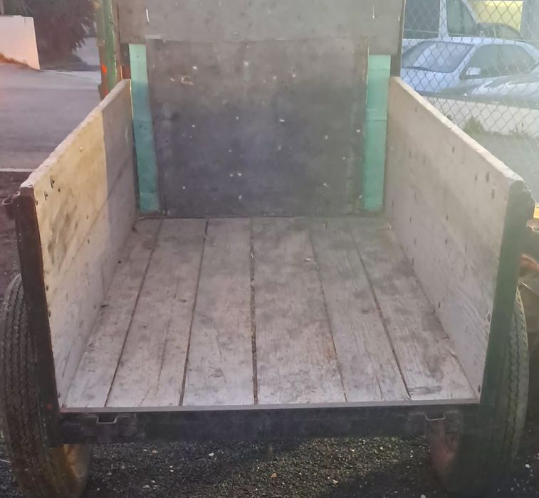 Reboque para motocultivador ou trator