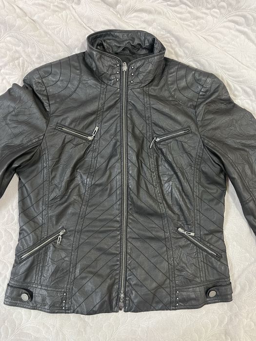 Куртка жіноча з еко-шкіри