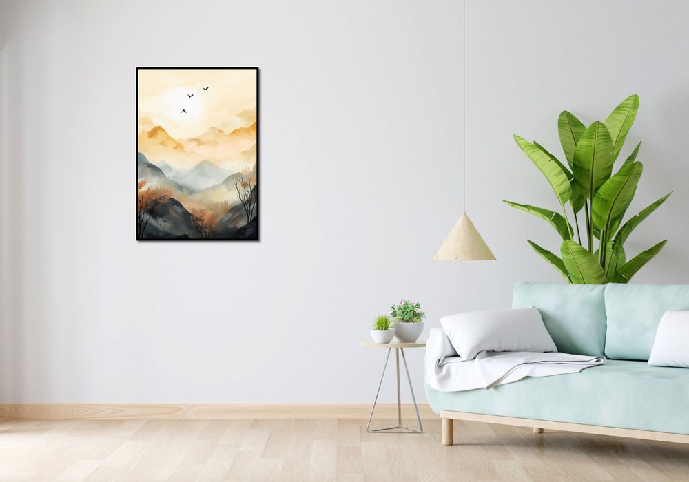 Plakat 59,4x84,1cm Zorza Świtania