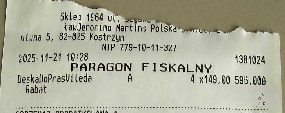 Deska Do Prasowania Niebieska Vileda Universal 3 lata gwar, kopia par