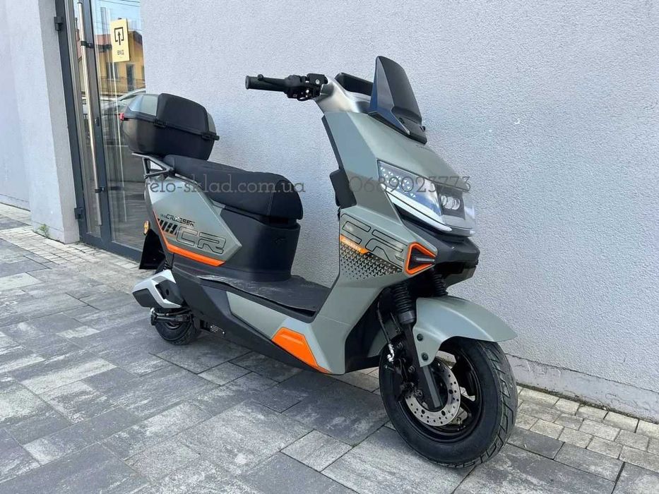 электроскутер Crosser CR-20 72V 24AH 2500W графен/ LFP АКБ (2026)