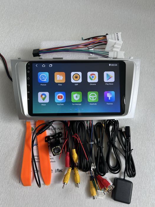 Андроїд магнітола з CarPlay та AndroidAuto для Toyota Camry 40