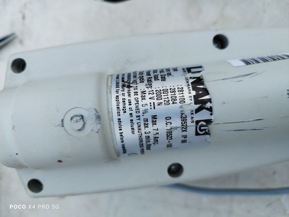 Siłownik liniowy LINAK LA31 12V 2000N