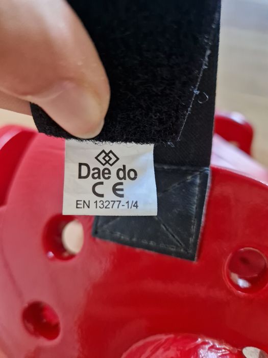 Capacete Dae Do Vermelho - Criança Xl