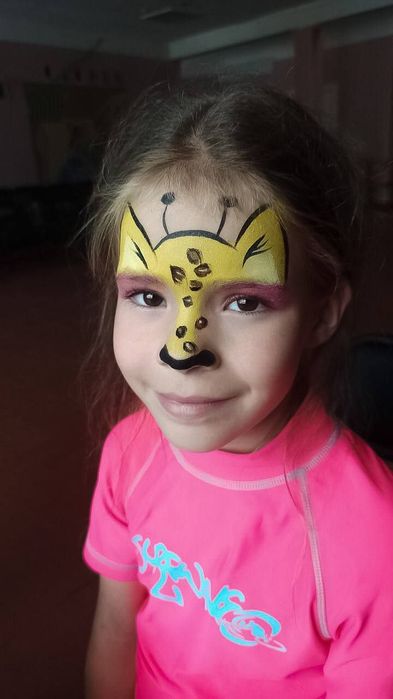 Новорічний аквагрим