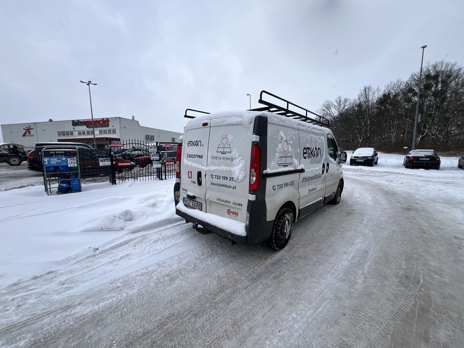 Bagaznik platforma  dachowy traffic vivaro