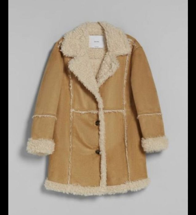 Женское пальто дублёнка Berhska