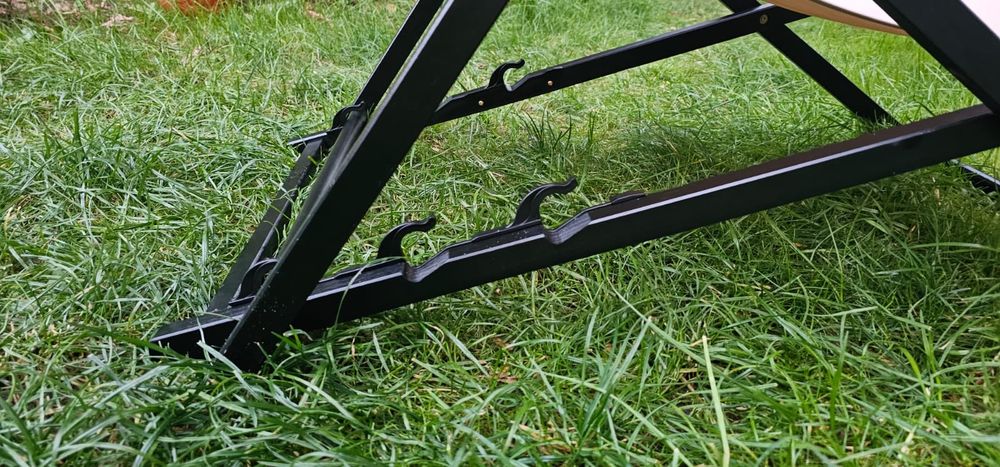 Nowy leżak ogrodowy, turystyczny