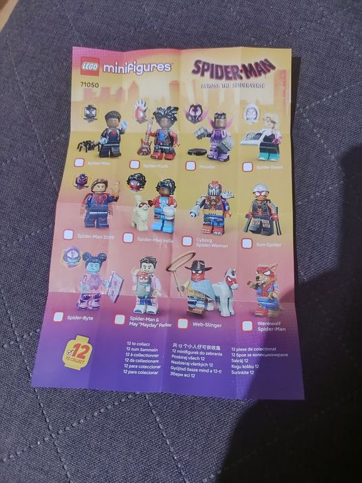 Lego minifigures 71050 Spiderman