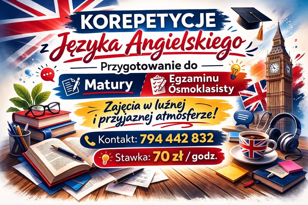 Koreperycje język angielski
