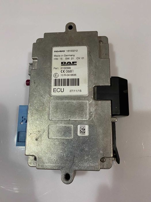 Блок телефонії ДАФ ECU 2112288 2102399 2001657 DAF XF 106