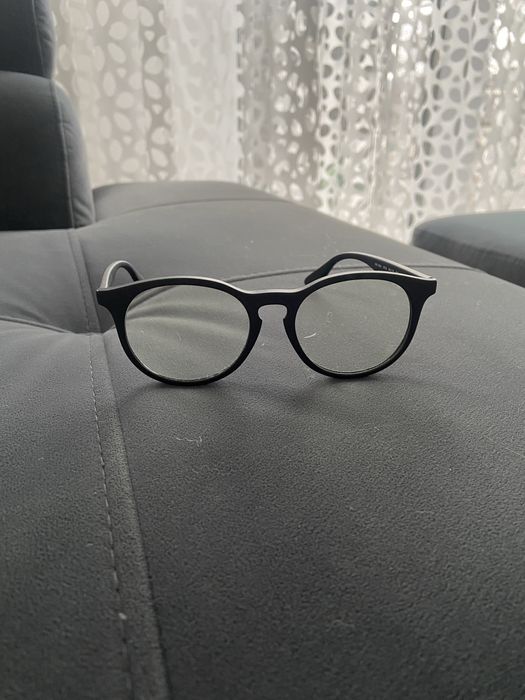 Okulary, oprawki Ray-ban dla chłopca, dziecka czarne