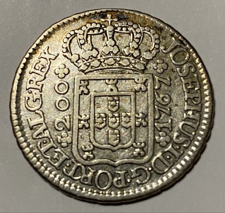 Moeda  769 - D JOSE I - 12 Vintens 240 Reis