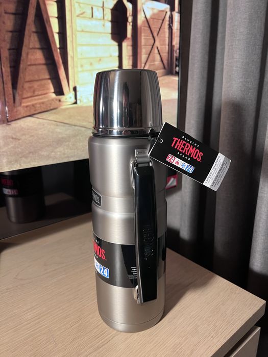 Thermos Stainless King Termos, Stal Nierdzewna, Srebrny, 1, 2 L