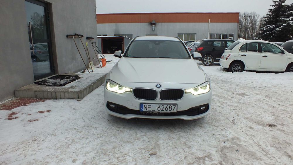 BMW 320 2.0 Diesel Automat 2017/18 Rok Biała Perła Super Stan!