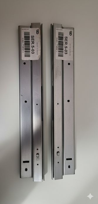 2 Pares de Corrediças Facom SER.5-03 - Novas (P/ Carrinhos de Ferramen