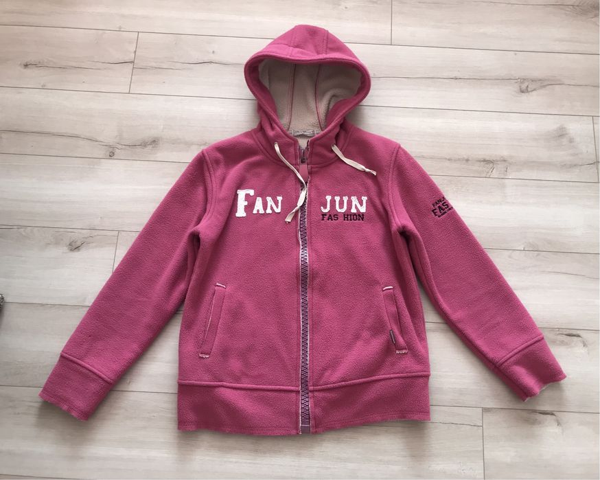 Тепла жіноча флісова кофта на блискавці вітрівка 46 роз