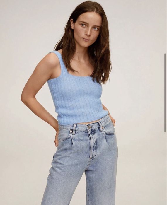 Вʼязаний топ Mango