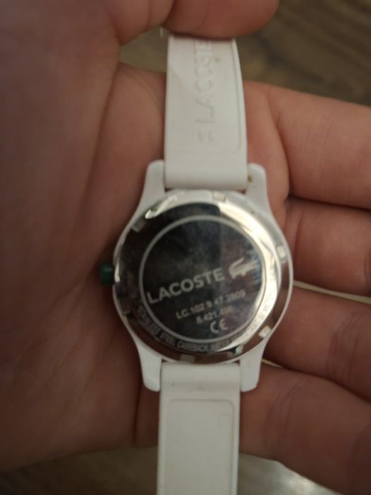 Zegarek lacoste biały nieużywany