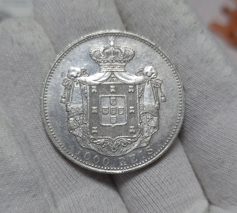 1000 reis 1899 D.carlos i