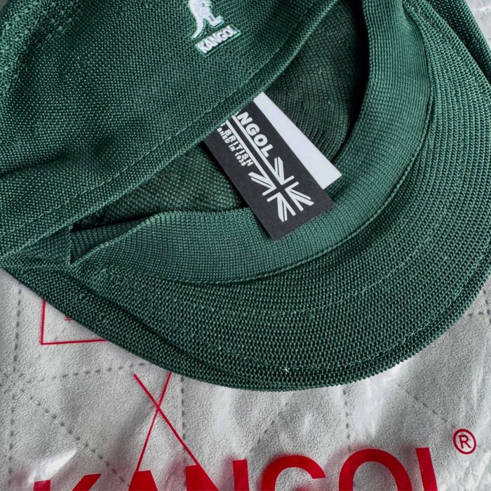 Кепка берет зелена Kangol