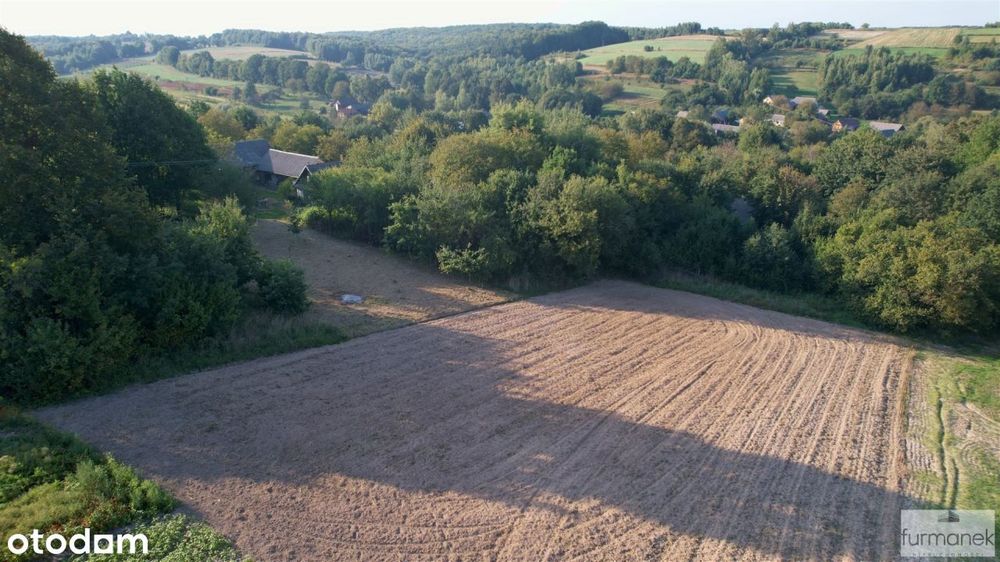Malownicze miejsce na dom lub letnisko 0,25 ha