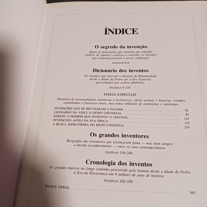 Livro história dos grandes eventos