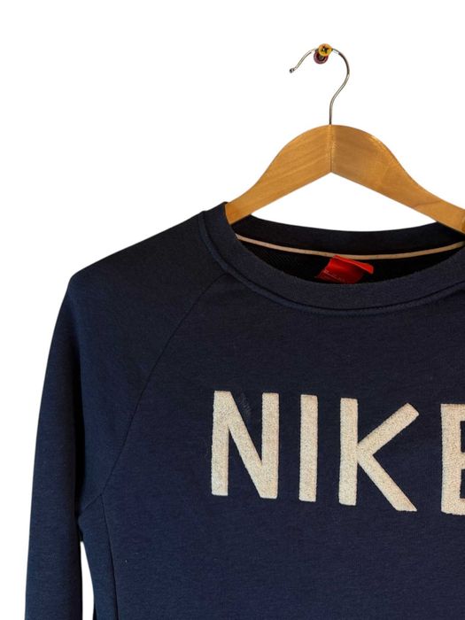 Bluza Nike granatowa z dużym logiem s