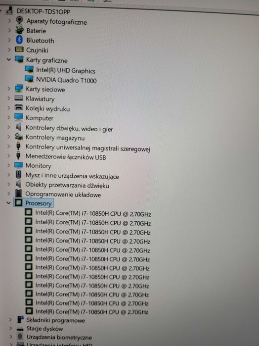 15,6" FHD Laptop Dell Precision 5550 i7-H / 32GB / 512GB / NVidia  __P