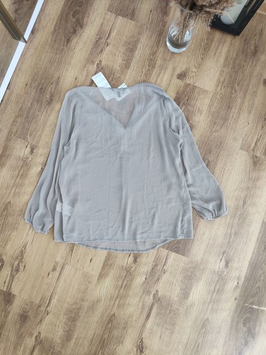 Bluzka koszula mgiełka szyfonowa Ulla  Popken