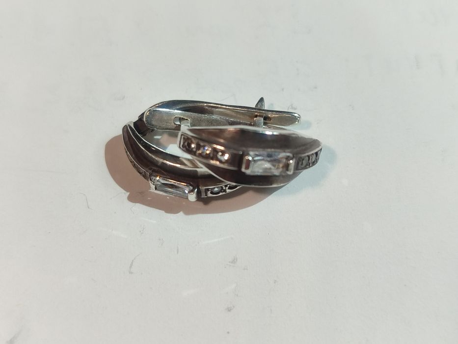 Серебряные серьги 925проба