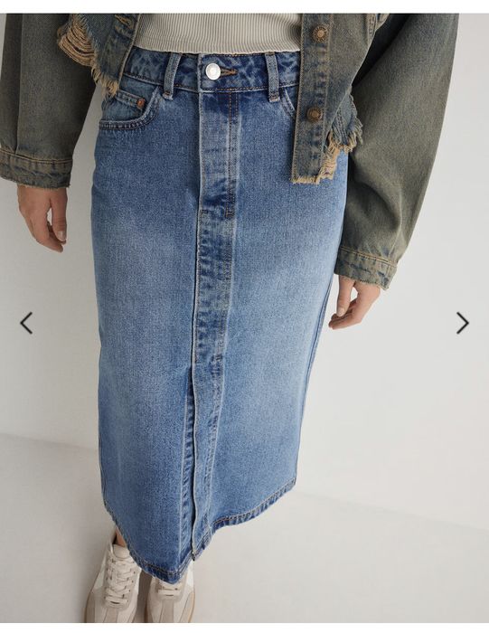 Джинсова спідниця Reserved Denim (XL)