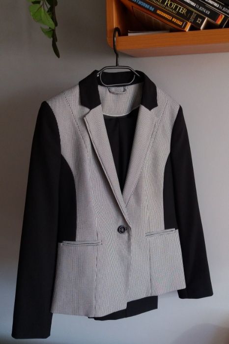 Kostium 38 M marynarka spodnie garniturowekomplet