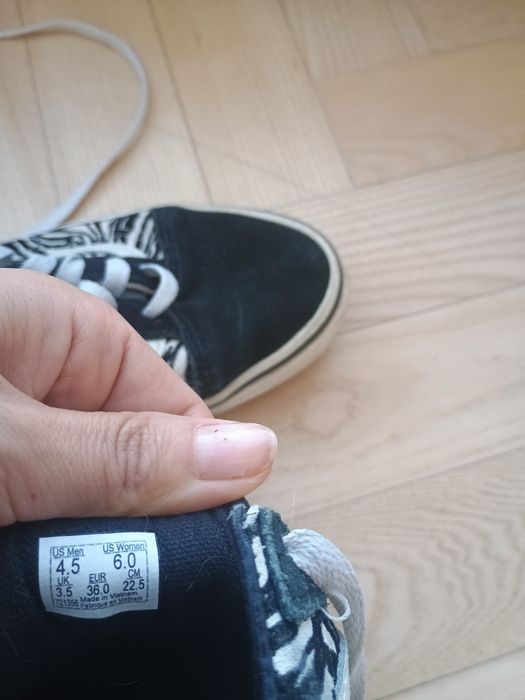 Vans trampki damskie roz 36, wkładka 22,5