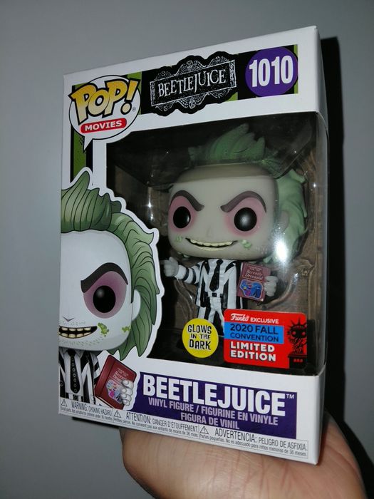 Funko Beetlejuice 2020 Fall Convention Glow in the Dark 1010