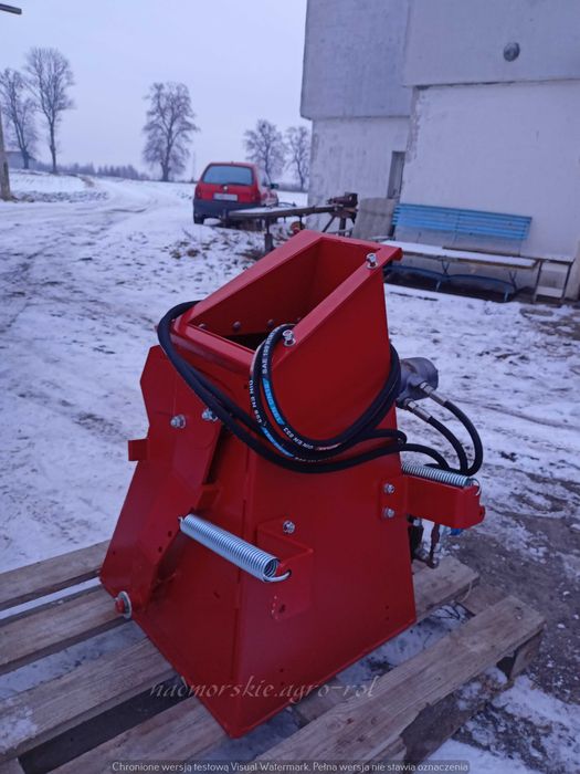 do rębaka Cyklon 130, kosz podajnik hydrauliczny HYDRAULIKA DOWÓZ