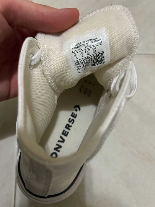 Ténis Bota All Star Converse 35